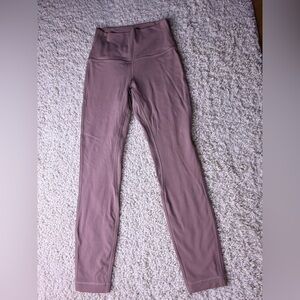 Lululemon Athletica Dusty Pink Leggings Size 4